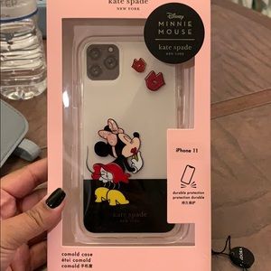 NWB Kate Spade Minnie Mouse IPhone 11 case